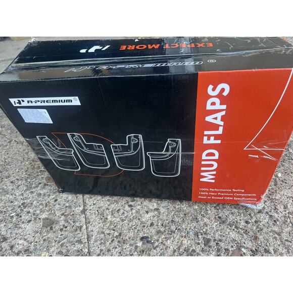 Splash Guards Mud Flaps 4 Mudguard Fender Flares Toyota Tacoma 2023 2024 NIB NEW - Picture 5 of 12